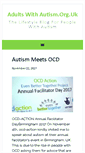 Mobile Screenshot of adultswithautism.org.uk